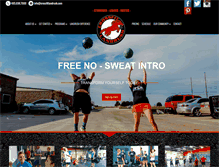 Tablet Screenshot of crossfitlandrush.com